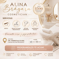 imagine profil Alina Brăgaru Cosmetician Militari Residence Tineretului