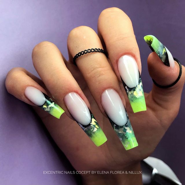 imagine galerie Excentric nails concept by Elena Florea 2