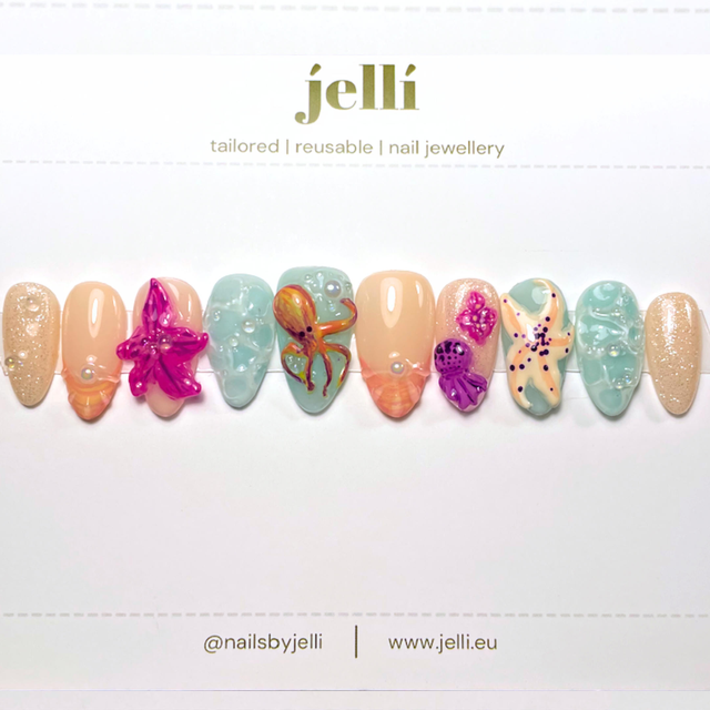 imagine galerie jellí - soft gel tips (gel-x) & press-on 6