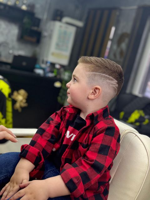 imagine galerie Barbershop fresh fade 5