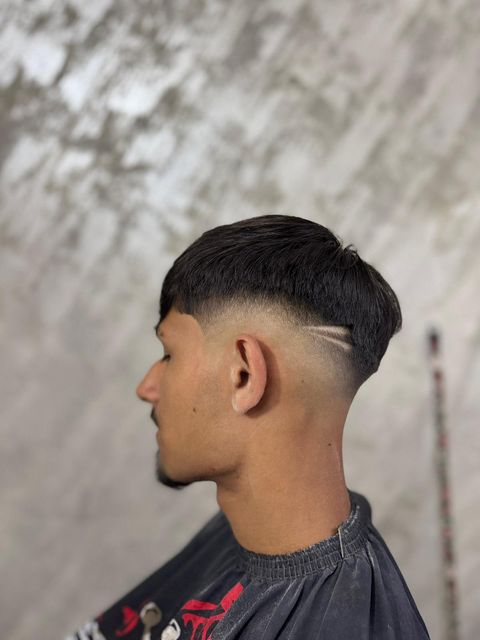 imagine galerie Barbershop fresh fade 6