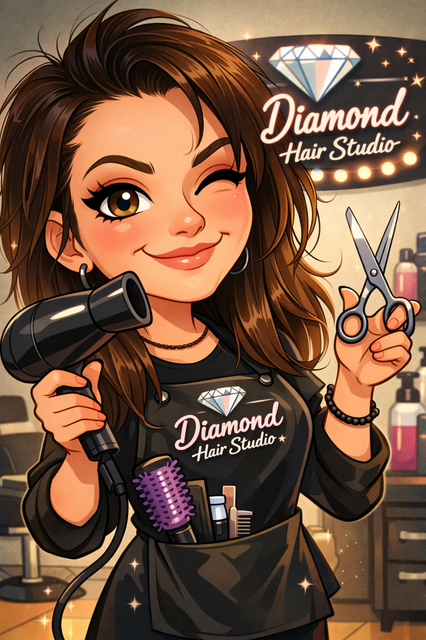imagine galerie Diamond Hair Studio 1